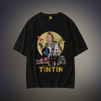 Drop Shoulder T-Shirt (Tintin)