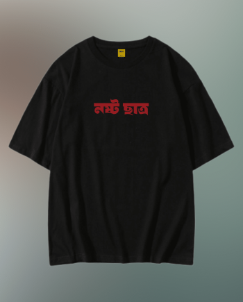 Deshi Talk T Shirt: Noshto Chatro
