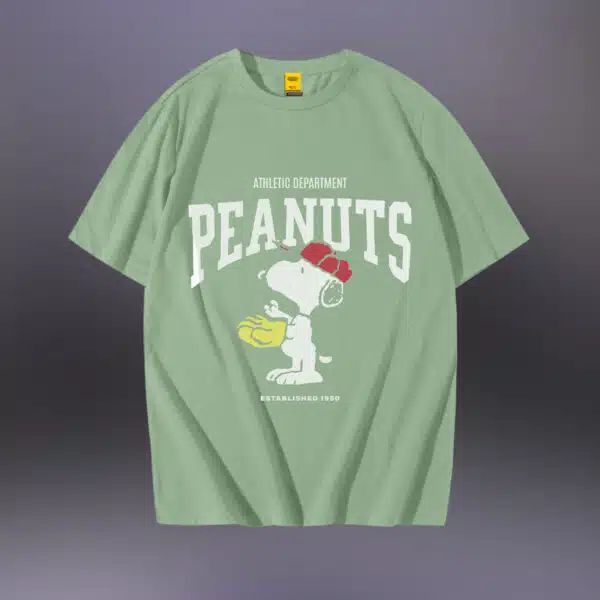 Drop Shoulder T-Shirt (Snoopy 02)
