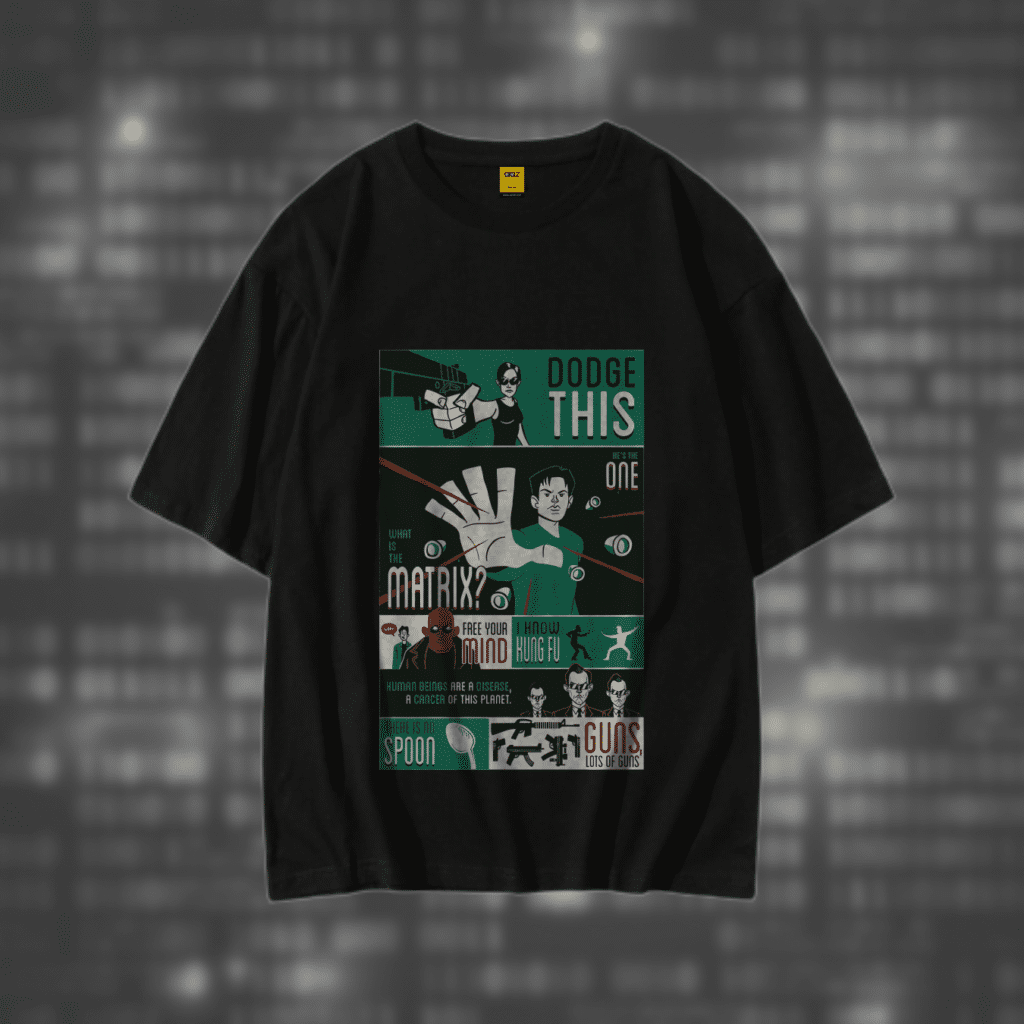 Drop Shoulder T-Shirt (Matrix 02)