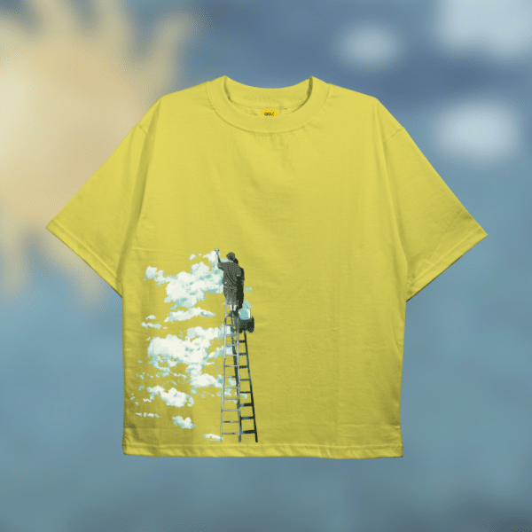 Drop Shoulder T-Shirt (Sky Painter)