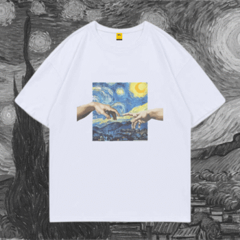 Drop Shoulder T-Shirt (Starry Night 02)