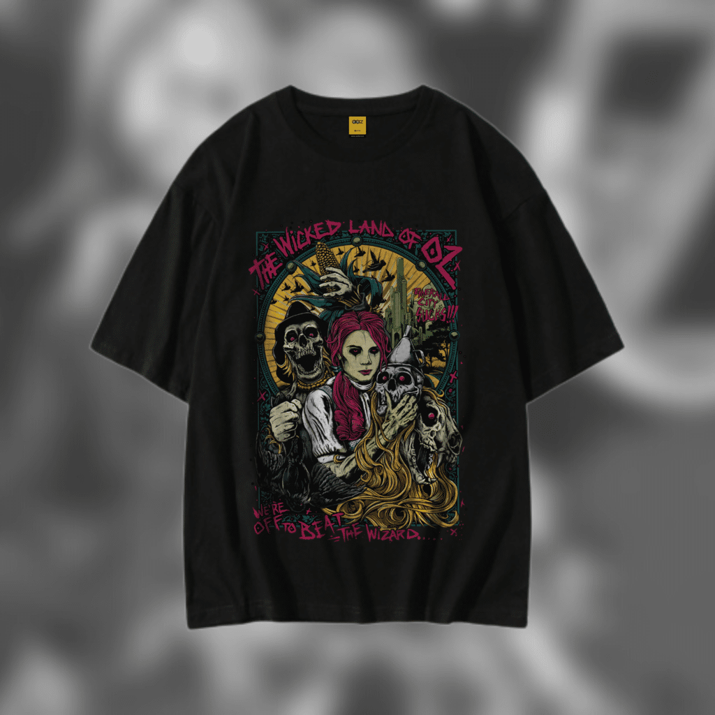Drop Shoulder T-Shirt (Land of Oz)