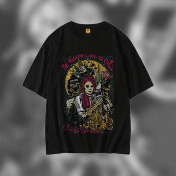 Drop Shoulder T-Shirt (Land of Oz)