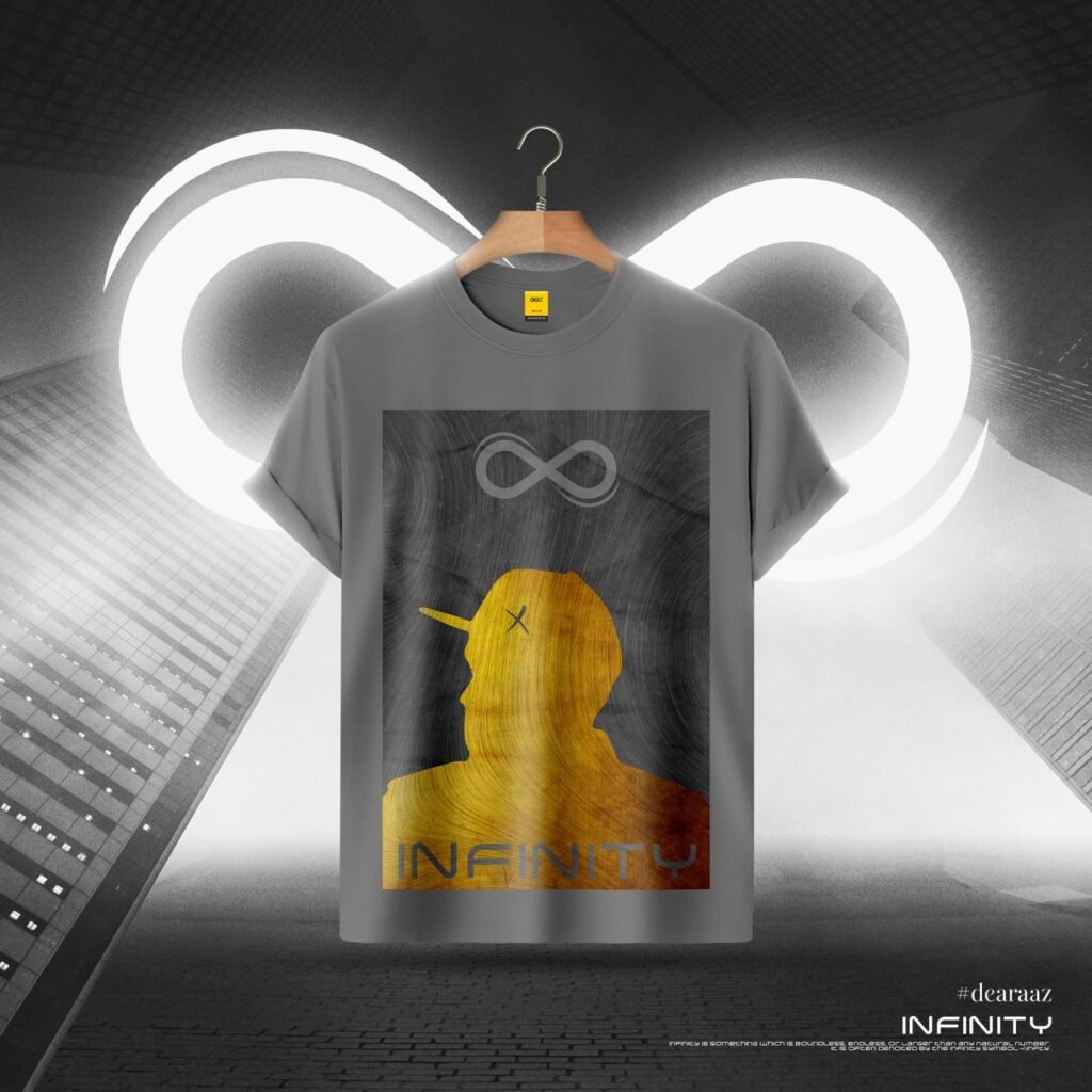 Premium Half Sleeve T Shirt (Infinity)