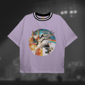 Drop Shoulder T Shirt (Pink Floyd 04)