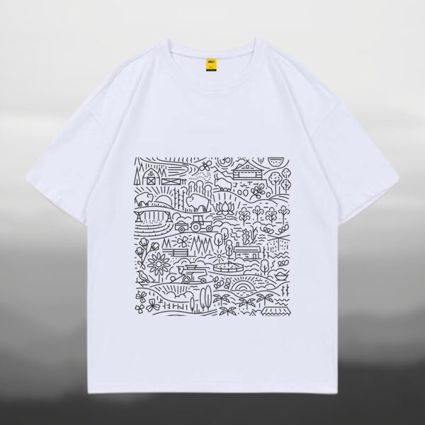 Drop Shoulder T-Shirt (The Natural Citizen)