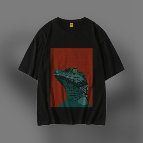 Drop Shoulder T-Shirt (Alligator)