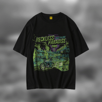 Drop Shoulder T-Shirt (Reckless Paradise)