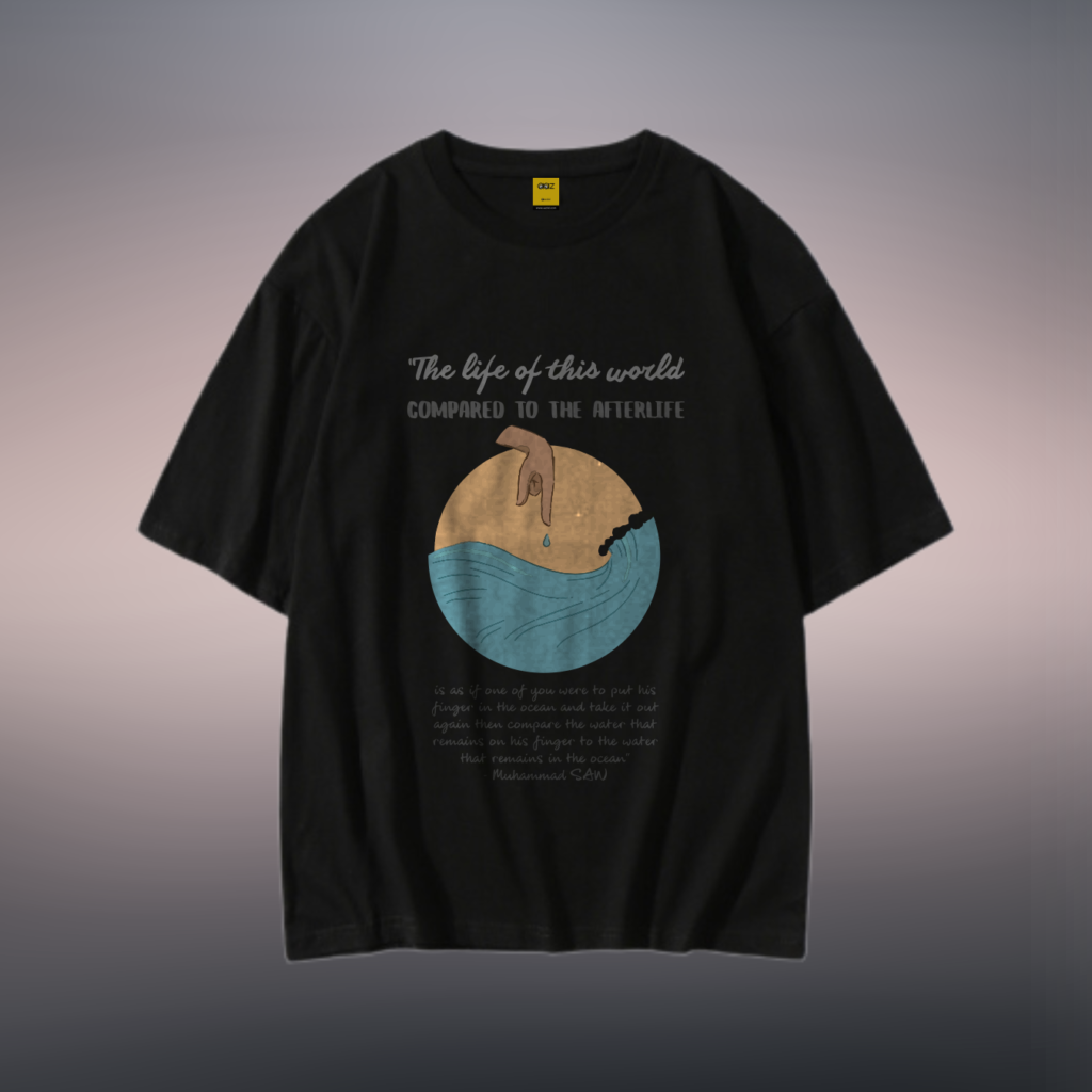 Drop Shoulder T-Shirt (Life of the World)