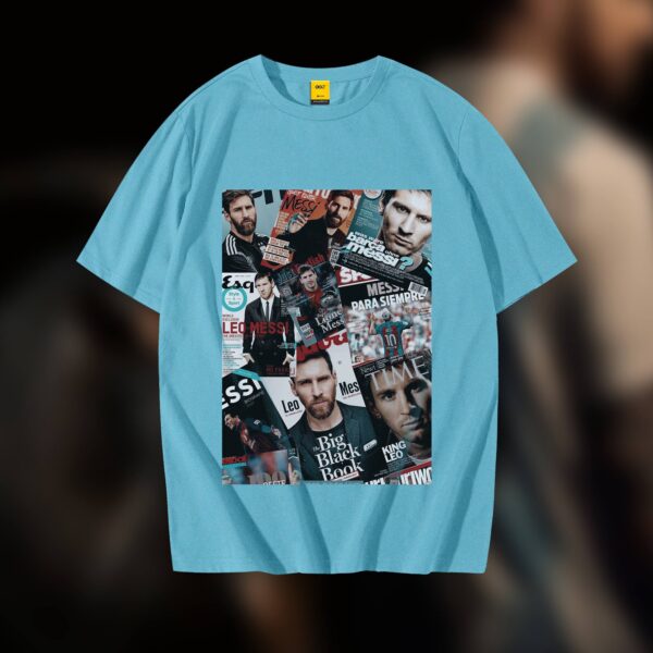 Drop Shoulder T-Shirt ( Messi 03)