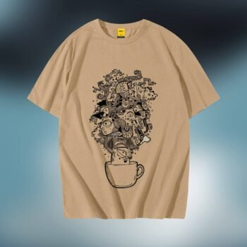 Drop Shoulder T-Shirt ( Strom in a Cup)