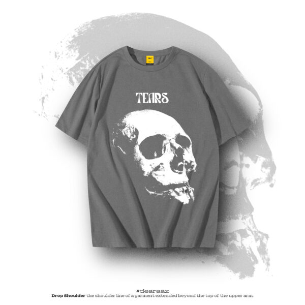Drop Shoulder T-Shirt (Tears)
