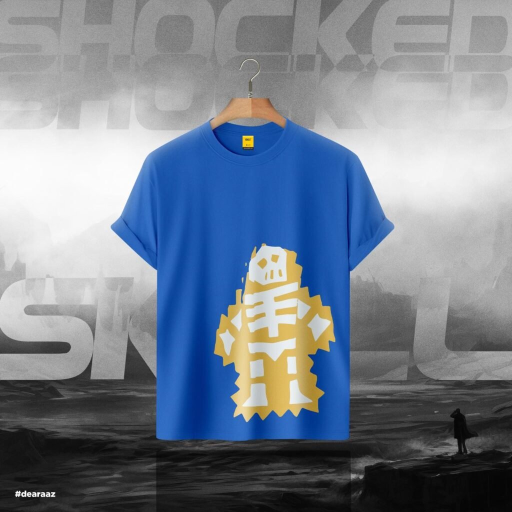Half Sleeves T Shirt (Shocked 02)