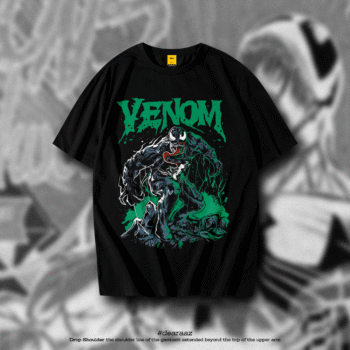 Drop Shoulder T-Shirt (Venom)