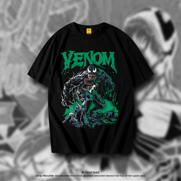 Drop Shoulder T-Shirt (Venom)