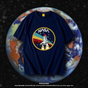 Drop Shoulder T-Shirt (Nasa)