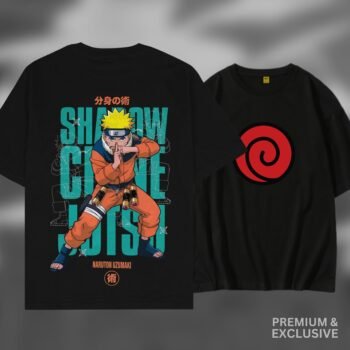 Premium Drop Shoulder T-Shirt (Shadow Cime Jujutsu)