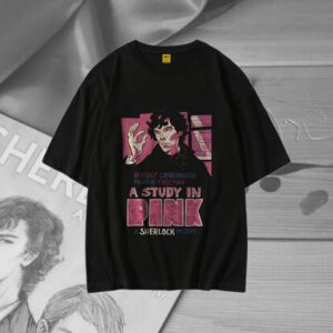 Drop Shoulder T-Shirt (Sherlock 02)
