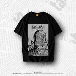 Drop Shoulder T-Shirt (Who Cares)