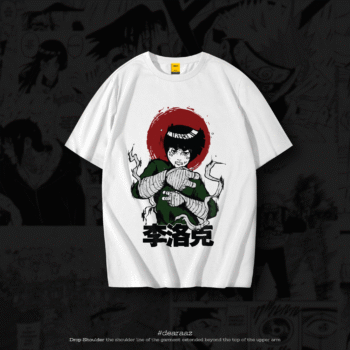 Drop Shoulder T-Shirt (Rock lee 02)