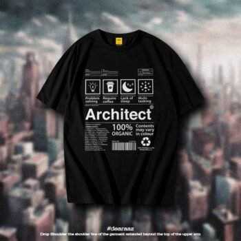 Drop Shoulder T-Shirt (Architect)