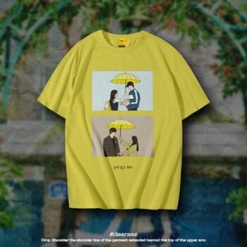 Drop Shoulder T-Shirt (Lovely Runner)