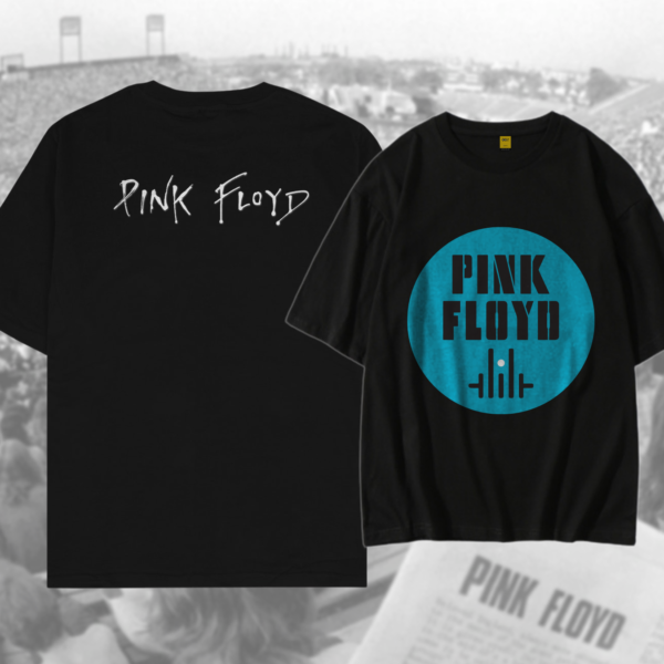 Drop Shoulder T Shirt (Pink Floyd 07)