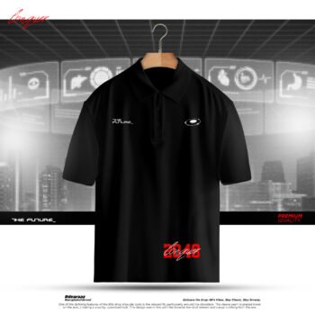 Drop Shoulder Polo T-Shirt (The Future)