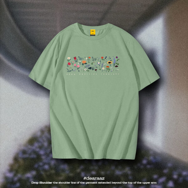 Drop Shoulder T-Shirt (Wildflower)