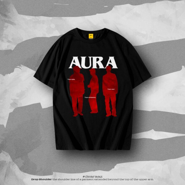 Drop Shoulder T-Shirt (Aura)