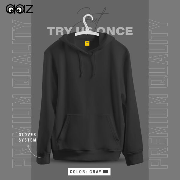 Basic Premium Oversized Hoodie (Grey)
