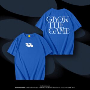 Drop Shoulder T Shirt (Grow The Game)