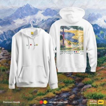 The Mountain Hoodie - Premium Cotton - AAZ Bangladesh