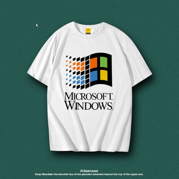 Drop Shoulder T-Shirt (Windows 02)