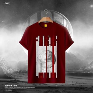Premium Half Sleeve T Shirt (Earth 03)