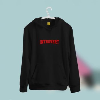 Introvert 03 Hoodie - Premium Cotton - AAZ Bangladesh