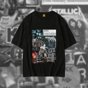 Drop Shoulder T-Shirt (Multi Band)
