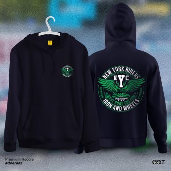 NYC Rider Hoodie - Premium Cotton - AAZ Bangladesh