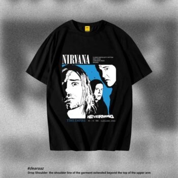 Drop Shoulder T-Shirt (Nevermind:Nirvana)
