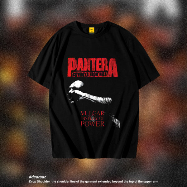 Drop Shoulder T-Shirt (Pantera 07)