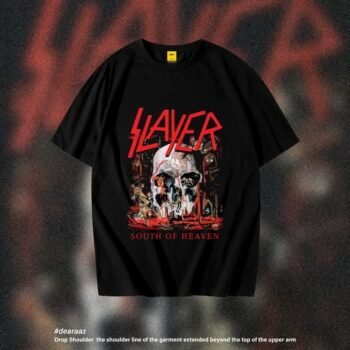 Drop Shoulder T-Shirt (Slayer 03(South of Heaven)