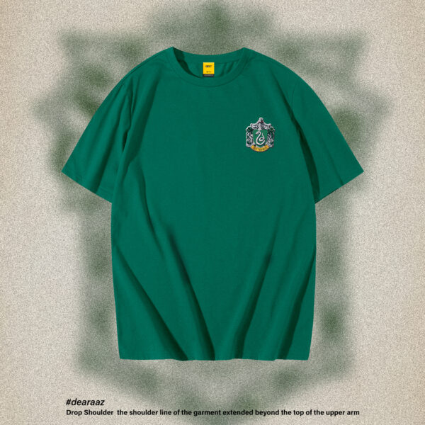 Drop Shoulder T-Shirt (Slytherin)