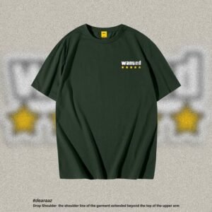 Drop Shoulder T-Shirt (Wanted 02)
