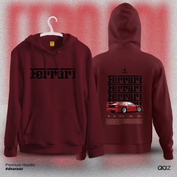 Ferrari 02 Hoodie - Premium Cotton - AAZ Bangladesh