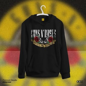 Gun and Roses 05 Hoodie - Premium Cotton - AAZ Bangladesh