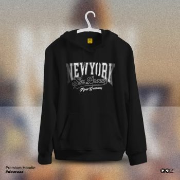 New York 02 Hoodie - Premium Cotton - AAZ Bangladesh