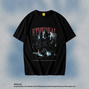 Drop Shoulder T-Shirt (Ethereal)