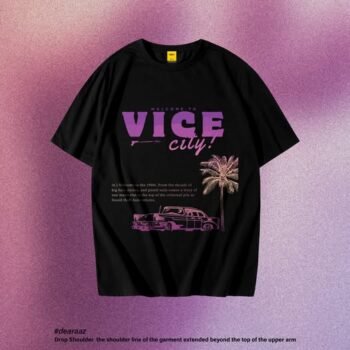 Drop Shoulder T-Shirt (Vice City)