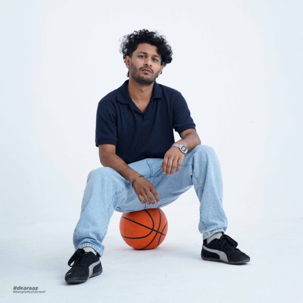 Premium Buttonless Polo (Neavy Blue) - Image 3